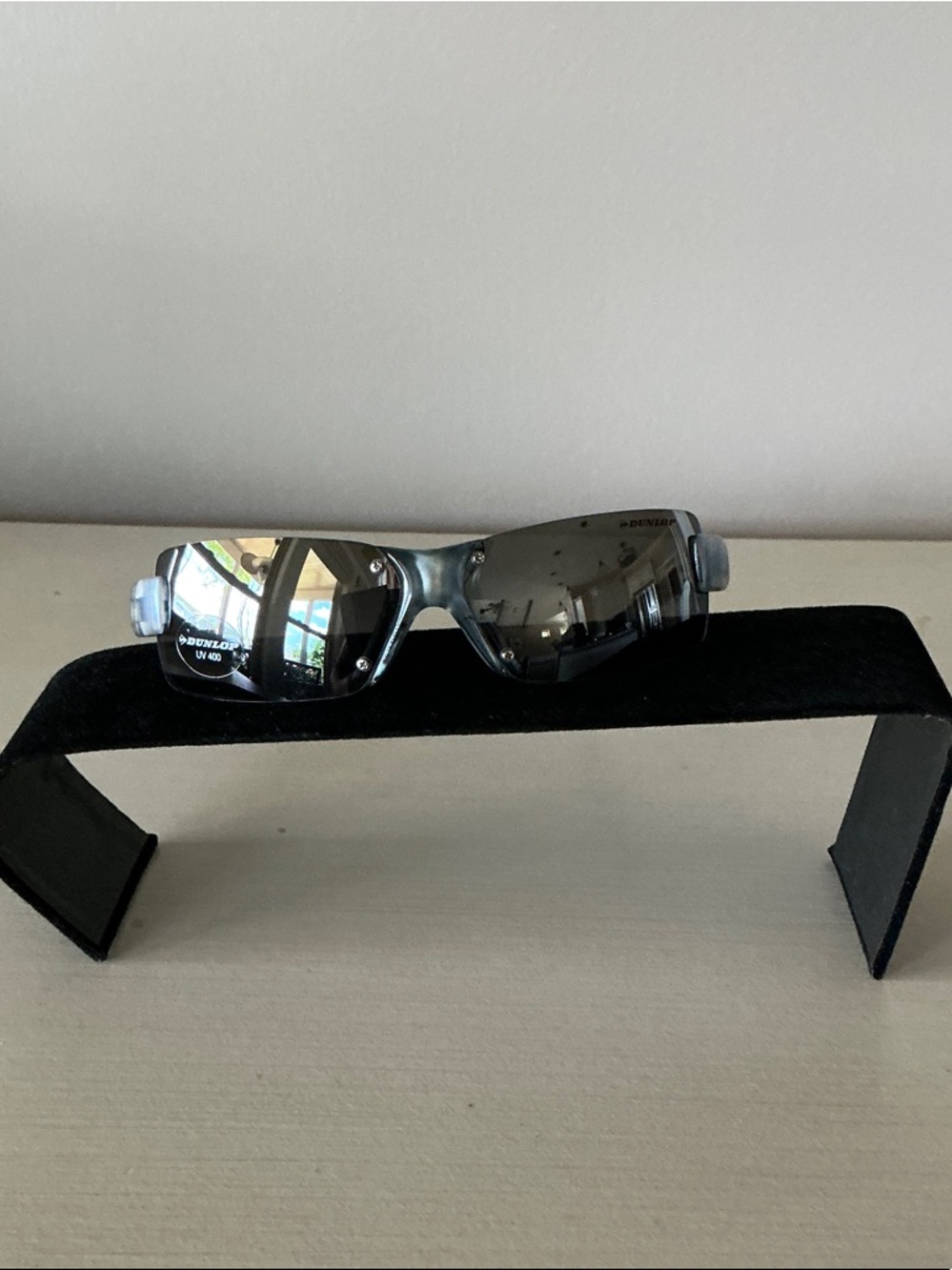 Authentic, Dunlop Men's Gray Polarized Sport Sunglasses